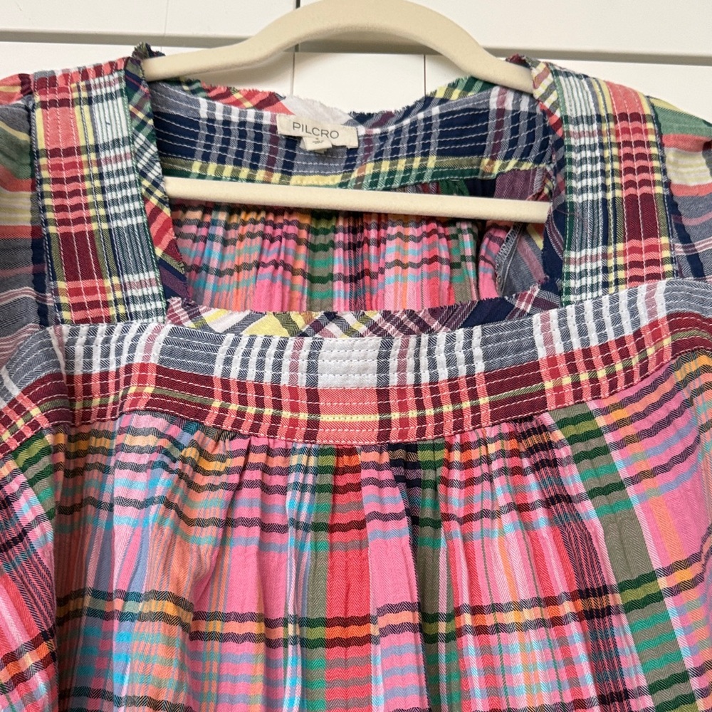 Pilcro Colorful Checkered Blouse - Picture 3 of 6